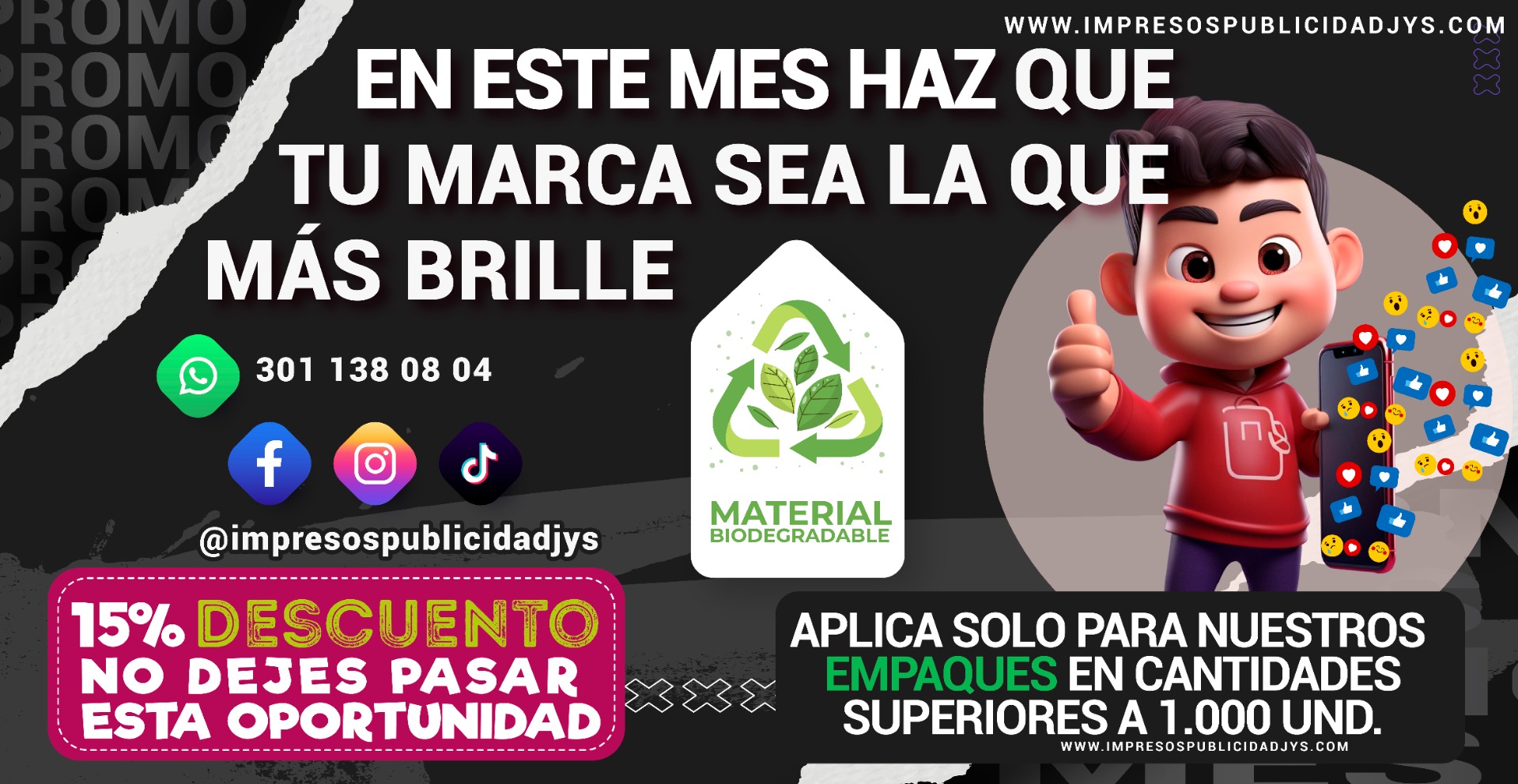SUPER PROMOCIÓN EMPRENDEDOR